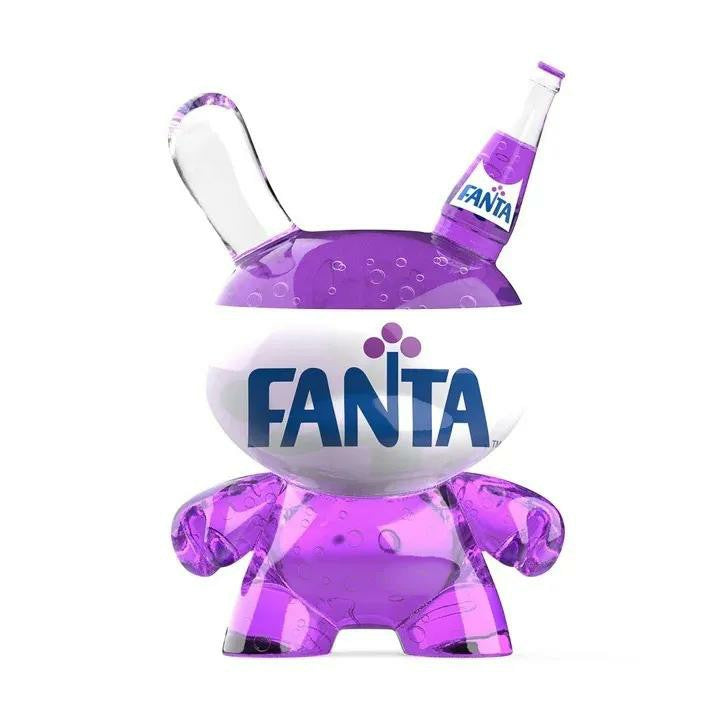 Fanta & Kidrobot 3" Fanta Grape Resin Dunny Art Figure | Coca-Cola Store Essential