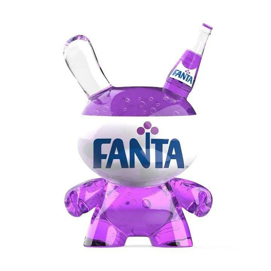 Fanta & Kidrobot 3" Fanta Grape Resin Dunny Art Figure | Coca-Cola Store Essential