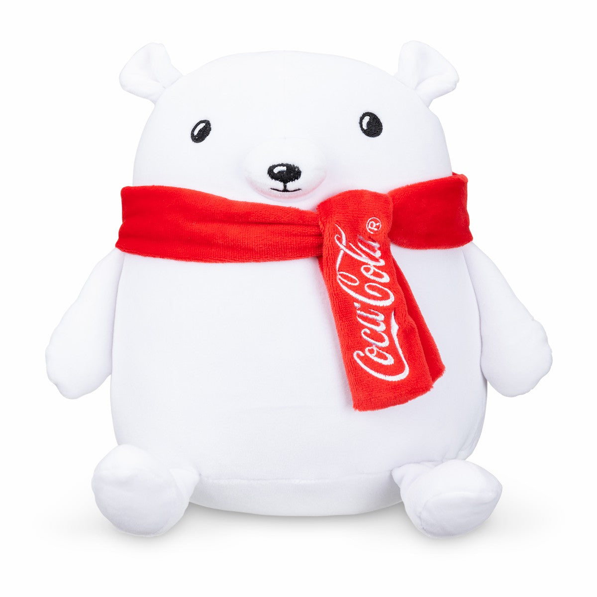 Coca‑Cola Polar Bear Trendy Plush | Soft Collectible | Coca-Cola Store Deals