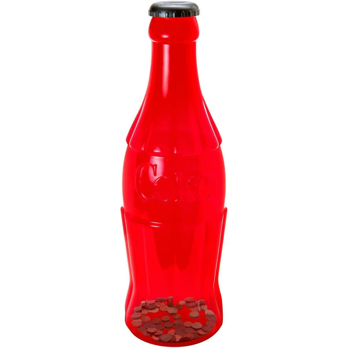 Coca-Cola RED Contour Bottle Bank | Coca-Cola Store Customer Favorite