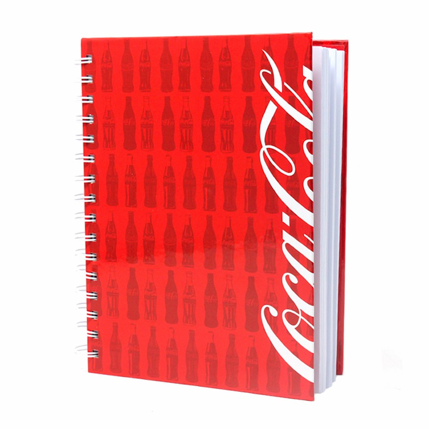 Coca-Cola Bottle Print W/Script Notebook | Coca-Cola Store Popular
