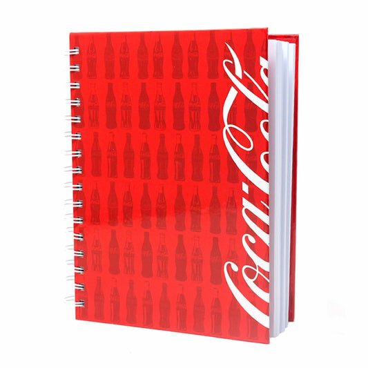 Coca-Cola Bottle Print W/Script Notebook | Coca-Cola Store Popular