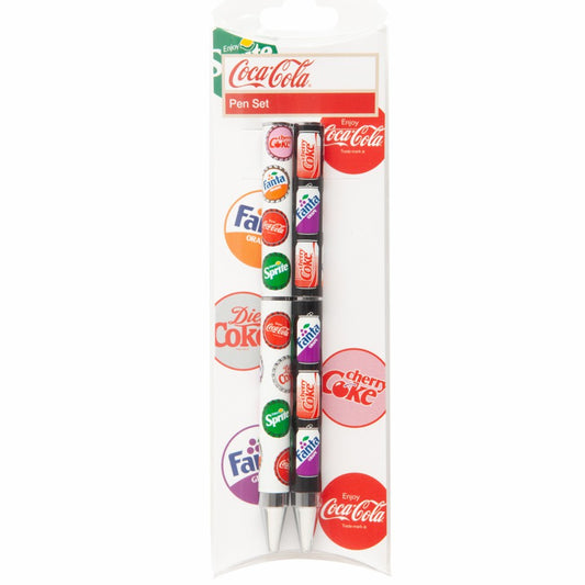 Coca-Cola Bottlecaps Pen Set - 2PK | Coca-Cola Store Value
