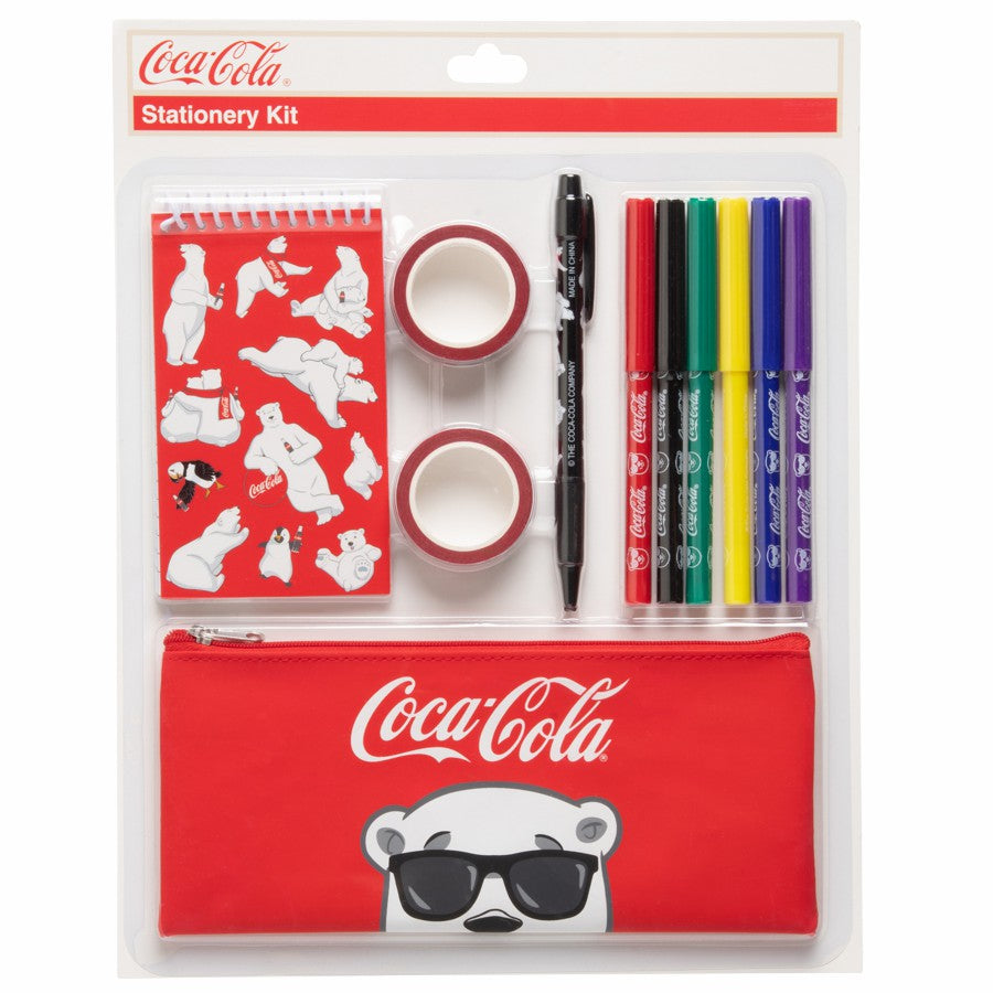 Coca-Cola Polar Bear Stationery Kit | Coca-Cola Store Essential