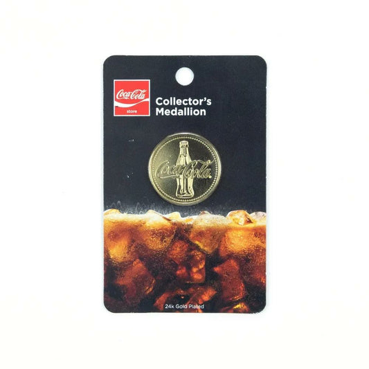 Coca-Cola Bottle Gold Medallion | Collectibles | Coca-Cola Store New