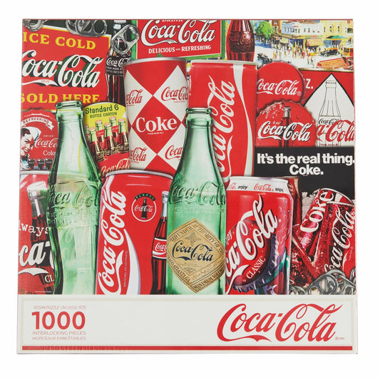 Coca-Cola Then and Now Puzzle 1000pc | Coca-Cola Store Exclusive