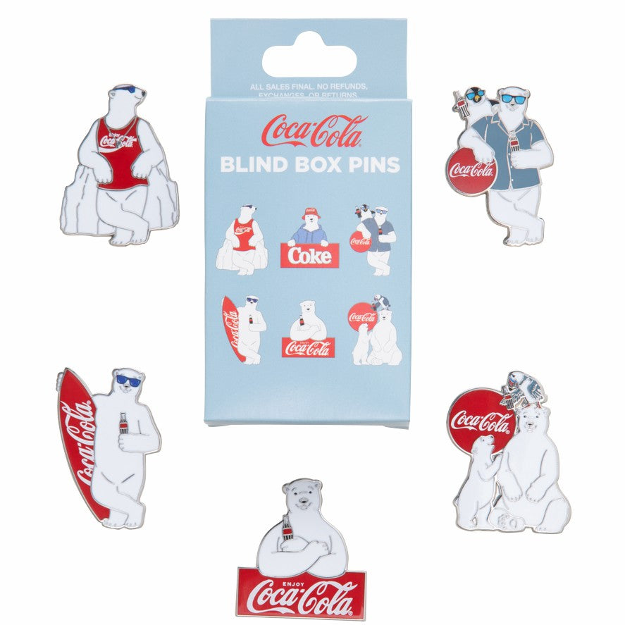 Coca-Cola Polar Bear Blind Pin Pack | Coca-Cola Store Customer Favorite