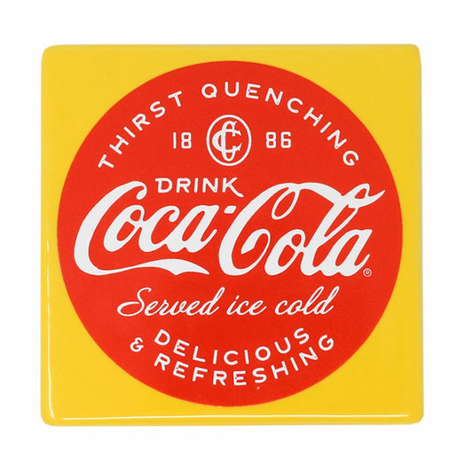 Coca-Cola Thirst Quenching Ceramic Coaster | Coca-Cola Store Signature