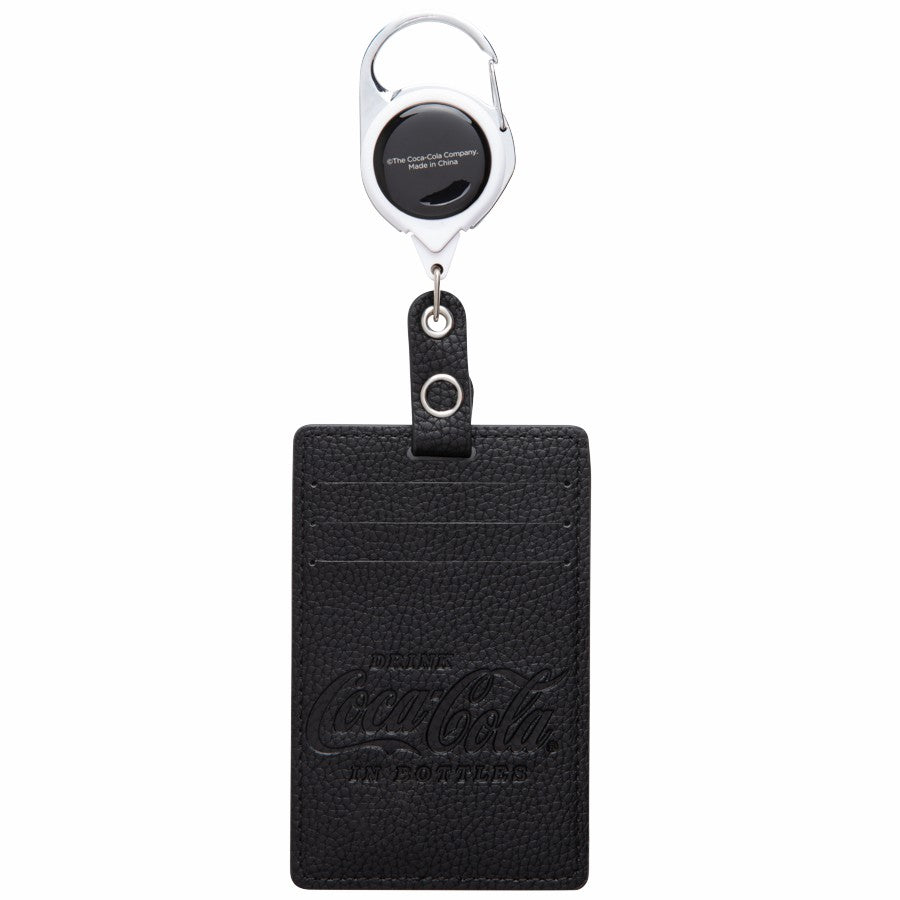 Coca-Cola Script Embossed Badge Holder | Coca-Cola Store Smart Buy