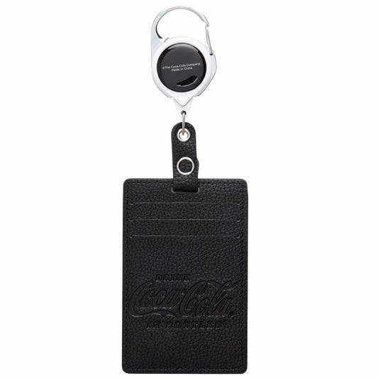 Coca-Cola Script Embossed Badge Holder | Coca-Cola Store Smart Buy