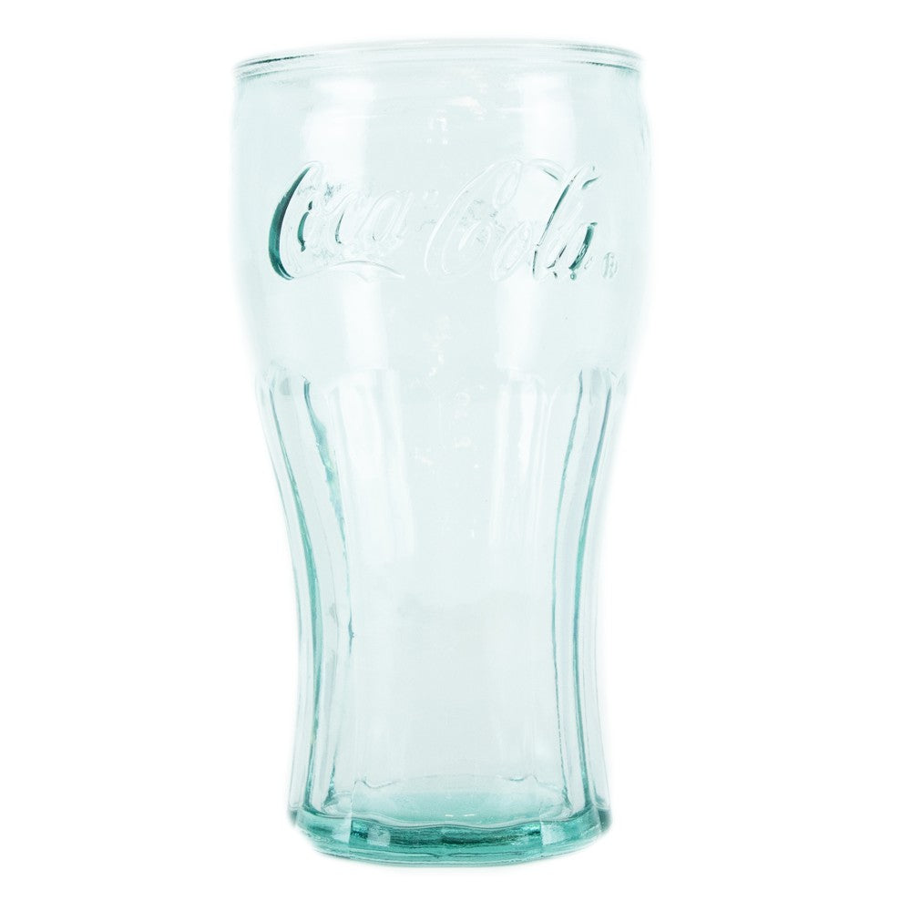 Coca-Cola Recycled Genuine Drinking Glass 15oz | Coca-Cola Store Featured