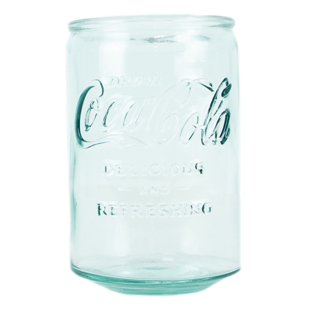 Coca-Cola Can Shaped Recycled Glass 20oz | Coca-Cola Store Hot Sale