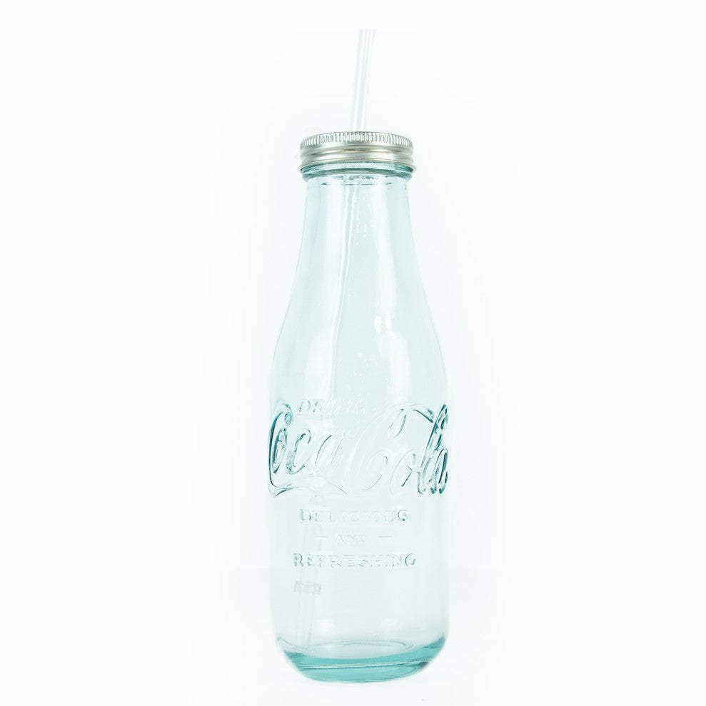 Coca-Cola Recycled Glass Bottle W/Lid 20oz. | Coca-Cola Store Top Pick