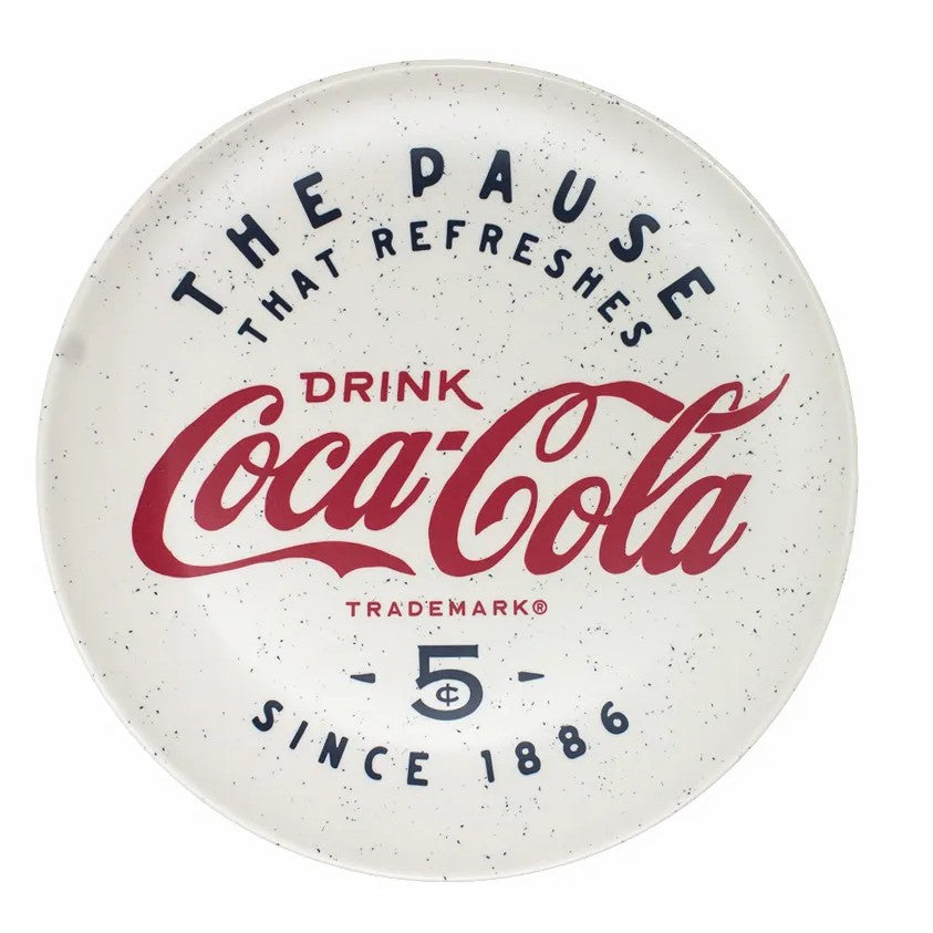 Coca-Cola Melamine Dinner Plate -10.5" | Coca-Cola Store Exclusive