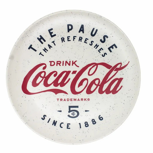 Coca-Cola Melamine Dinner Plate -10.5" | Coca-Cola Store Exclusive