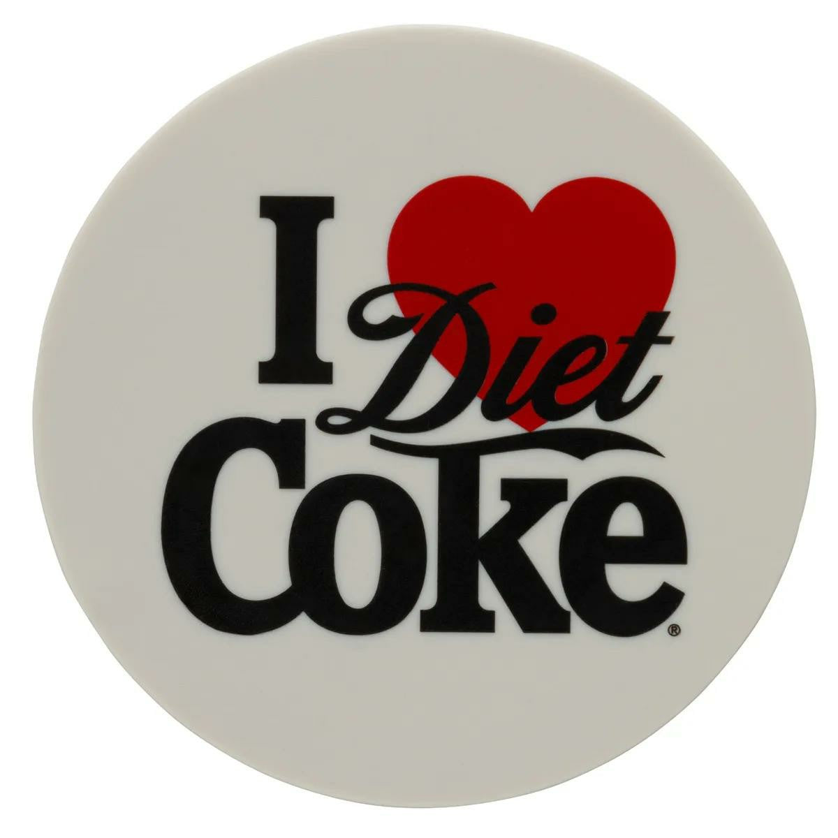 Diet Coke I Heart Coaster | Coca-Cola Store Featured