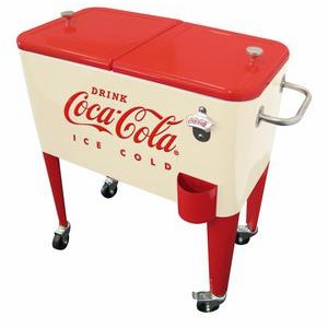 Coca-Cola Cream Insulated Cooler - 60QT | Coca-Cola Store Best Seller