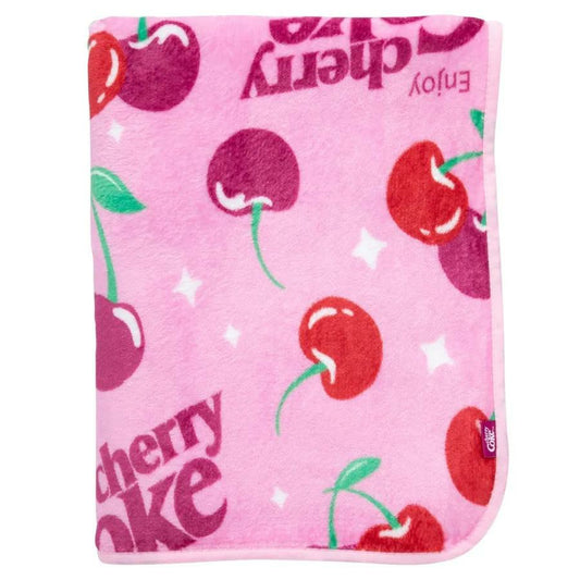 Cherry Coke Plush Blanket | Coca-Cola Store Popular