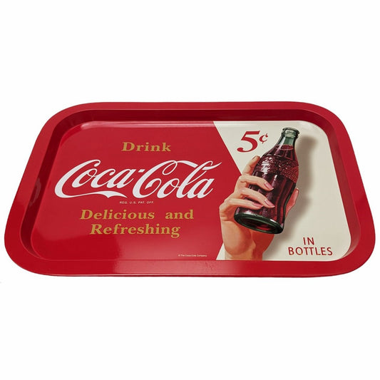 Coca-Cola Galvanized Tin Serving Tray | Coca-Cola Store Trending
