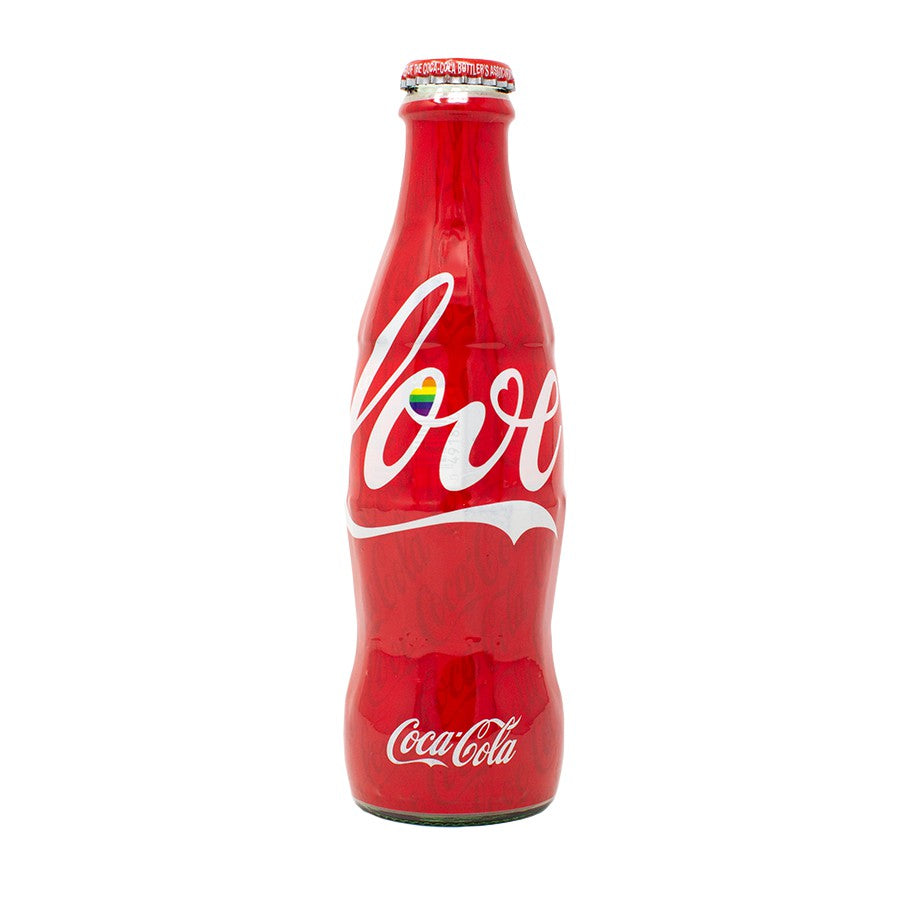 Coca-Cola Pride Love Script 8 oz Filled Bottle | Coca-Cola Store Best Price