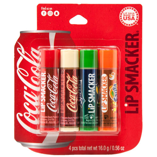 Coca-Cola Multi Brands Lip Balm Quad Pack | Coca-Cola Store Hot Sale