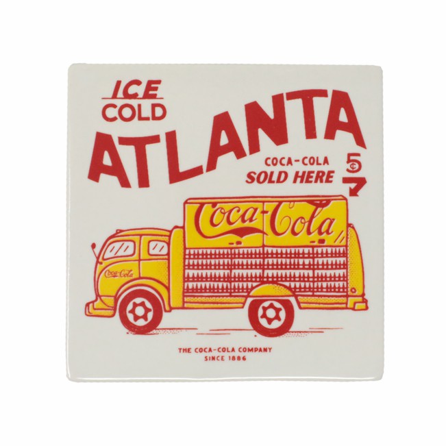 Coca-Cola Delivery Truck Atlanta Coaster | Coca-Cola Store Trusted