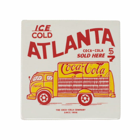 Coca-Cola Delivery Truck Atlanta Coaster | Coca-Cola Store Trusted