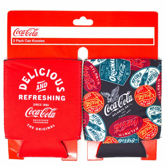 Coca-Cola Red Patches Coozies - 2PK | Coca-Cola Store Latest