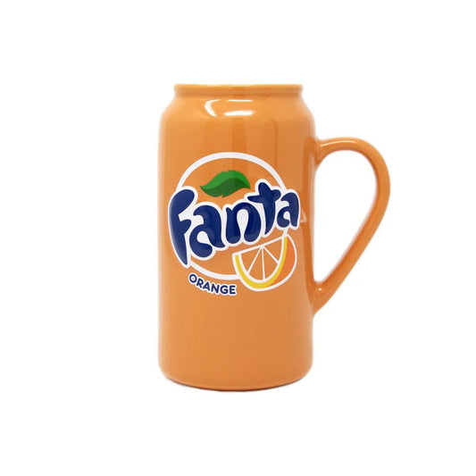 Fanta Orange Can Sculpted Mug 12oz | Coca-Cola Store Discount