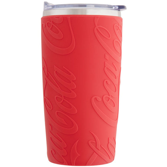 Coca-Cola Silicone Wrapped Tumbler 16oz | Coca-Cola Store Discount