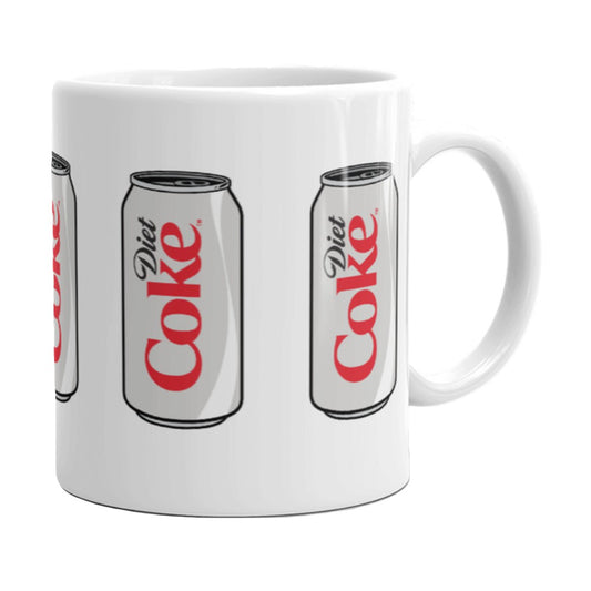 Diet Coke Can Design Mug – 11oz White Ceramic Drinkware | Coca-Cola Store Popular