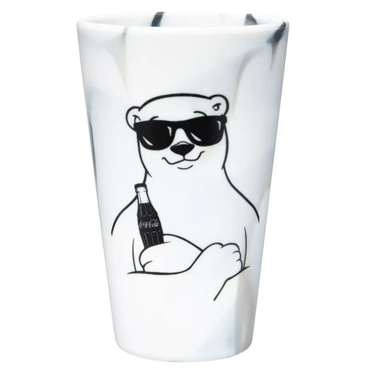 Coca-Cola Polar Bear Marble Silipint Tumbler 16oz | Coca-Cola Store Featured