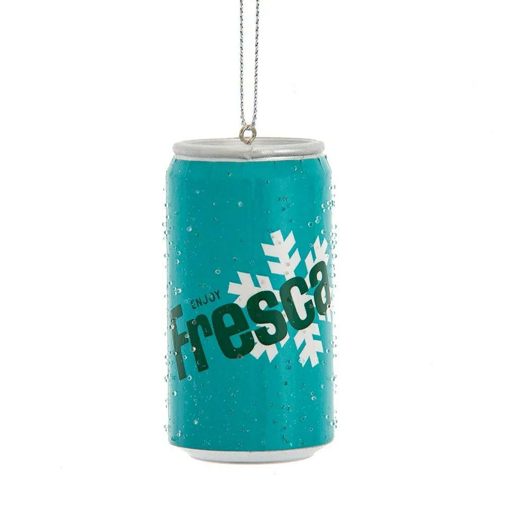 Fresca Can Ornament | 3" Holiday Coca‑Cola Brand Decor | Coca-Cola Store Everyday
