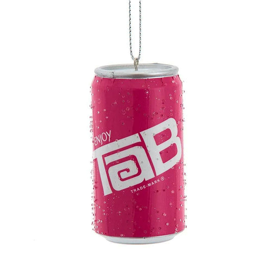 TaB Can Ornament | 3" Retro Holiday Coca‑Cola Decor | Coca-Cola Store Top Pick