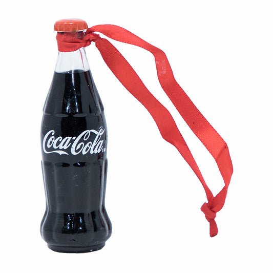 Coca-Cola Mini Bottle Painted Ornament | Coca-Cola Store | Coca-Cola Store Discount