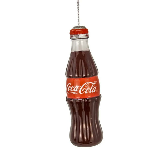 Coca‑Cola Bottle Ornament | 4" Holiday Decor | Coca-Cola Store Essential