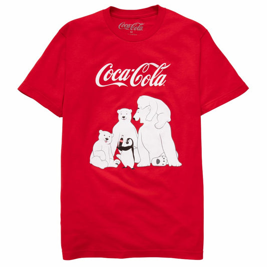 Coca-Cola Polar Bear Family Unisex Tee | Coca-Cola Store Everyday