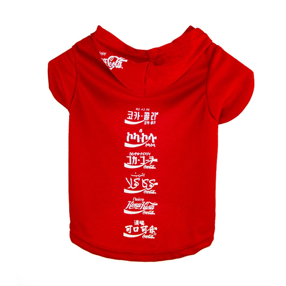Coca-Cola Languages Pet Hoodie | Coca-Cola Store Popular